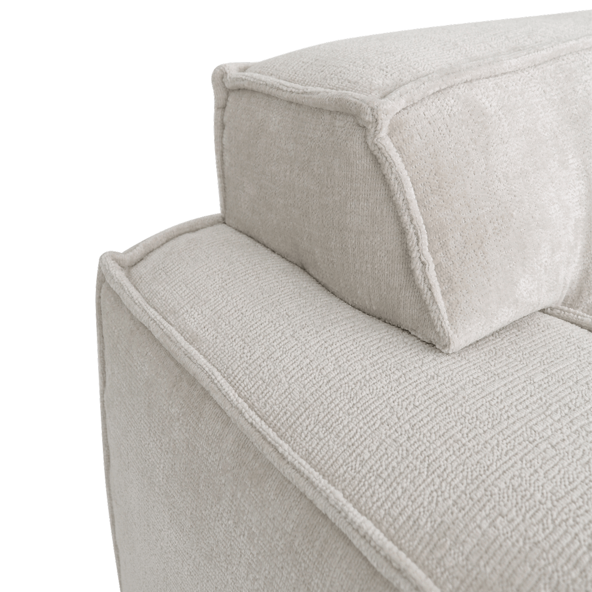 Hoeksalon JOREN Longchair Rechts Harmony Beige