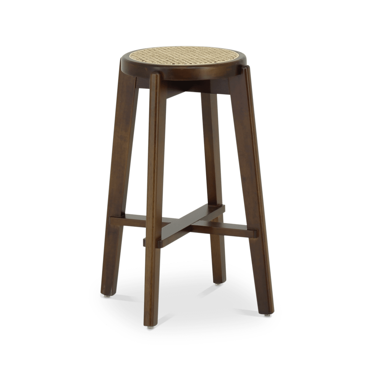 Barstoel OLAF Beech Wood Walnut ZH66