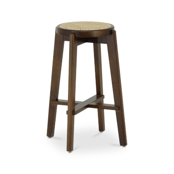 Barstoel OLAF Beech Wood Walnut ZH66 Barstoel OLAF Beech Wood Walnut ZH66