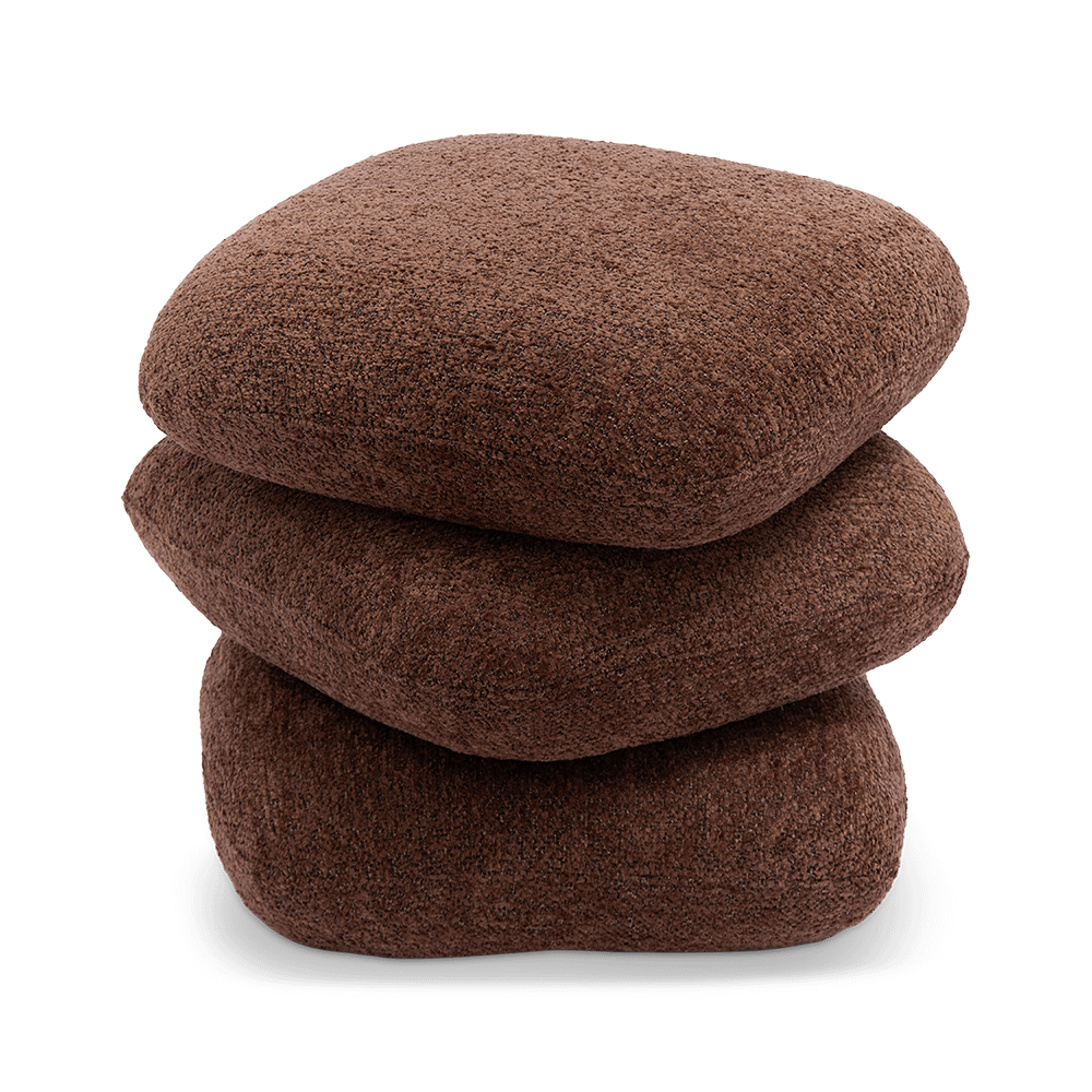 Draaibare Poef MOONIE Cinnamon Rust