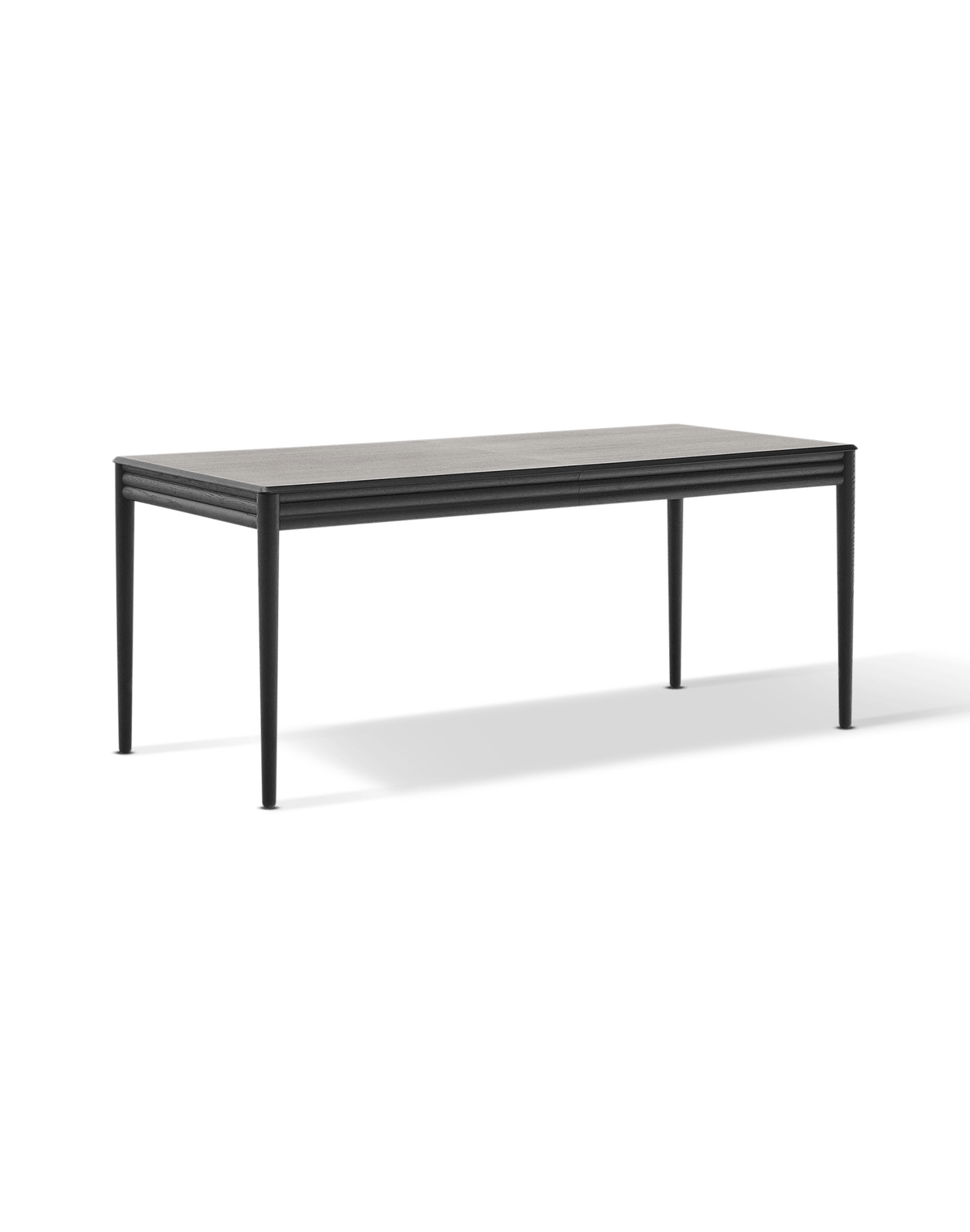 Verlengbare Eettafel Lenon Zwart 160/200 x 90 cm