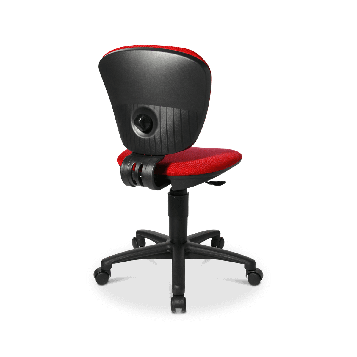 Bureaustoel HIGH KID Zwart/Rood