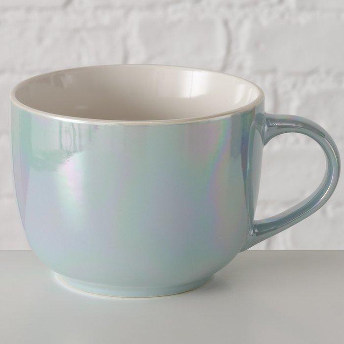 Jumbo Mok HIRIDA 560ml Porselein Blauw