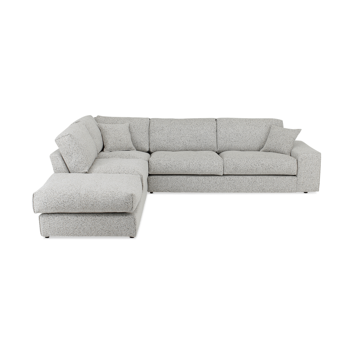 Hoeksalon CASCADA Grijs Hoek Links B312