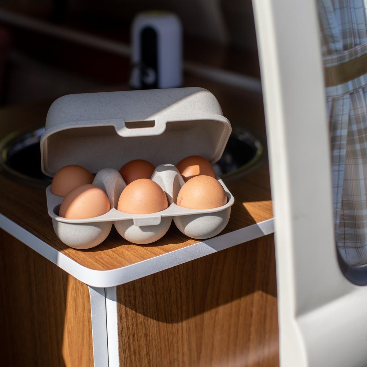 Eierdoos EGGS TO GO Mini Nat. Desert Sand