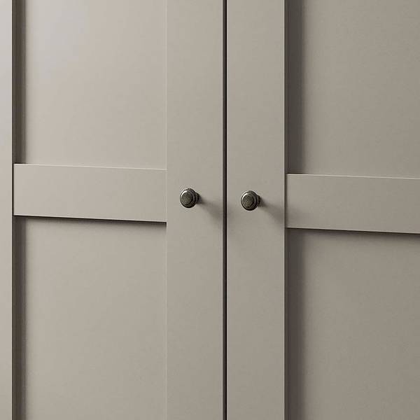 Kleerkast NAVAN B100 Kiezelgrijs Kleerkast NAVAN B100 Kiezelgrijs
