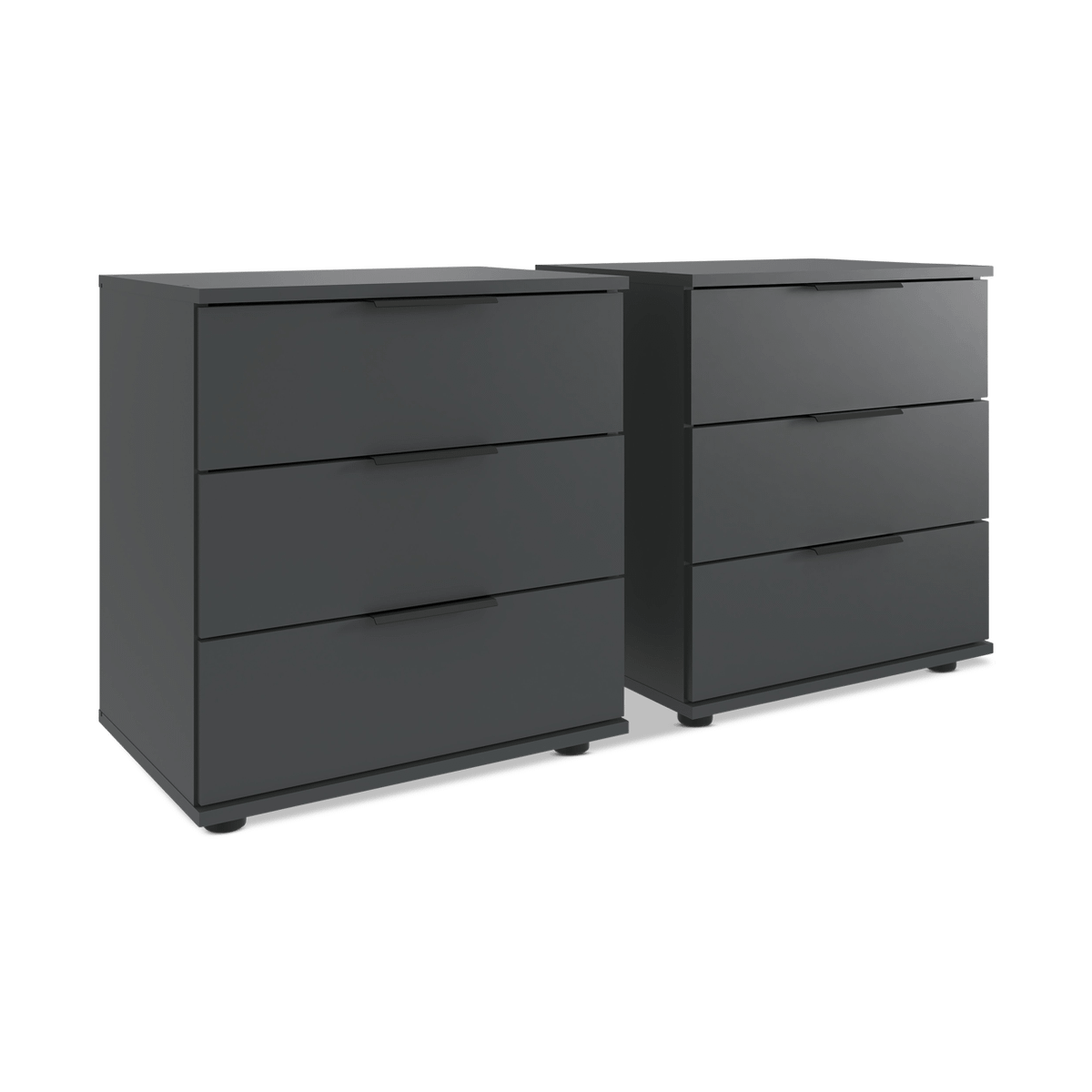 Nachttafel CASPER S/2 B52 Grafiet