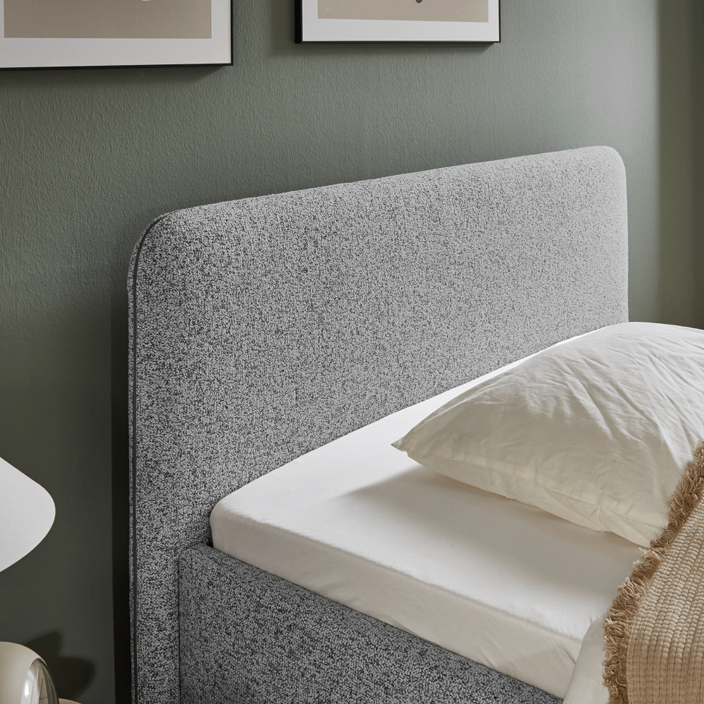 Bedkader ZEGER Lichtgrijs 140x200 Bedkader ZEGER Lichtgrijs 140x200