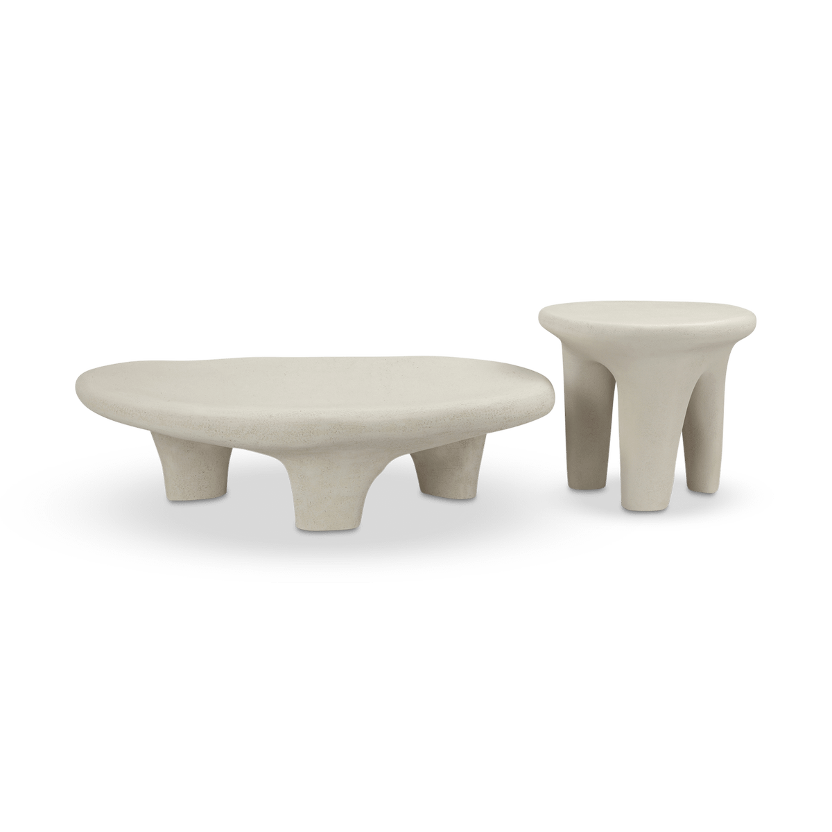 Salontafel ARP 118x68 Microcement Ivory