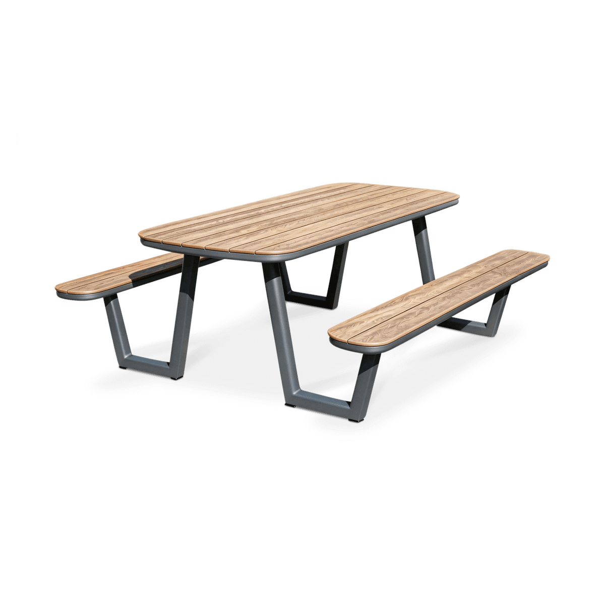 Picknicktafel LODGE Polywood/Charcoal