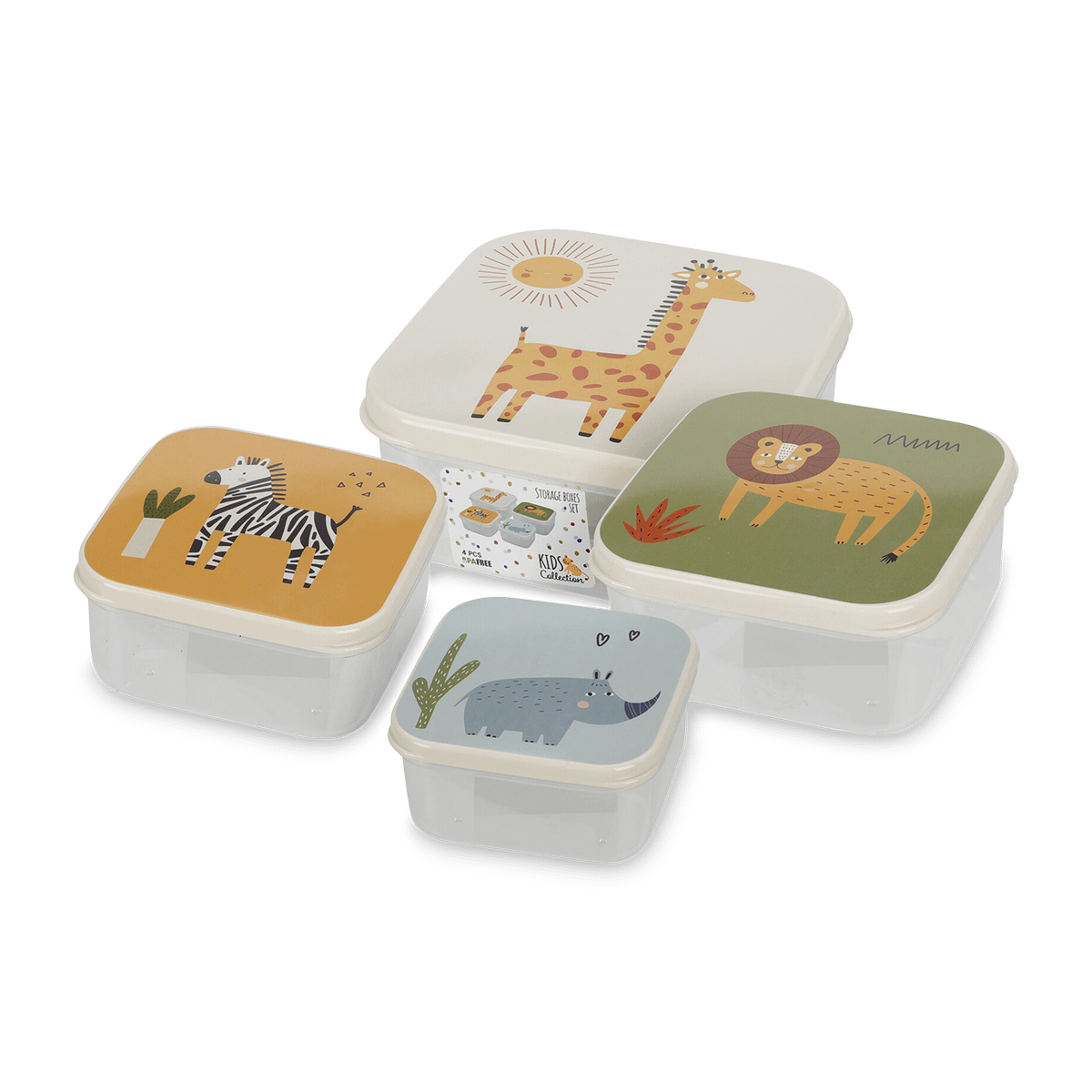 S/4 Voorraaddozen SAFARI