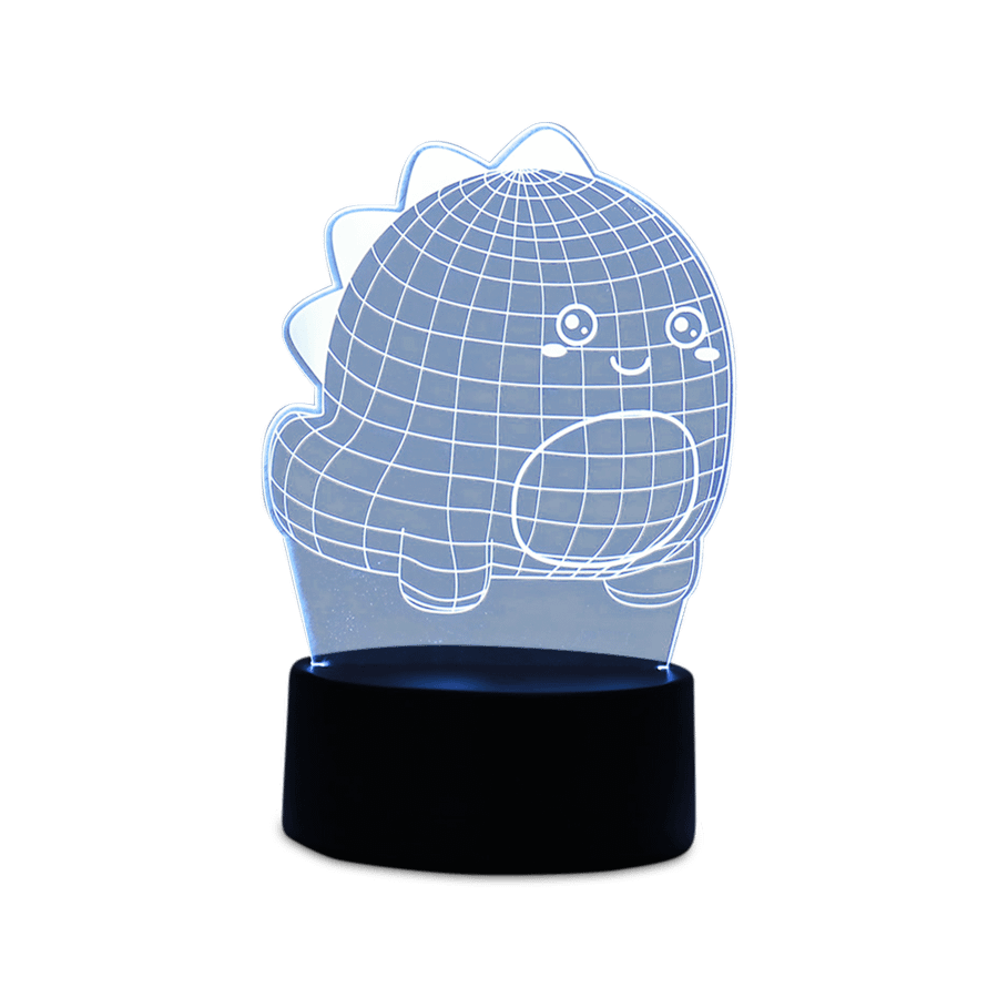 Tafellamp HELLO DINO 3D Led Tafellamp HELLO DINO 3D Led