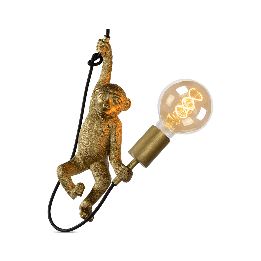 Hanglamp CHIMP Goud