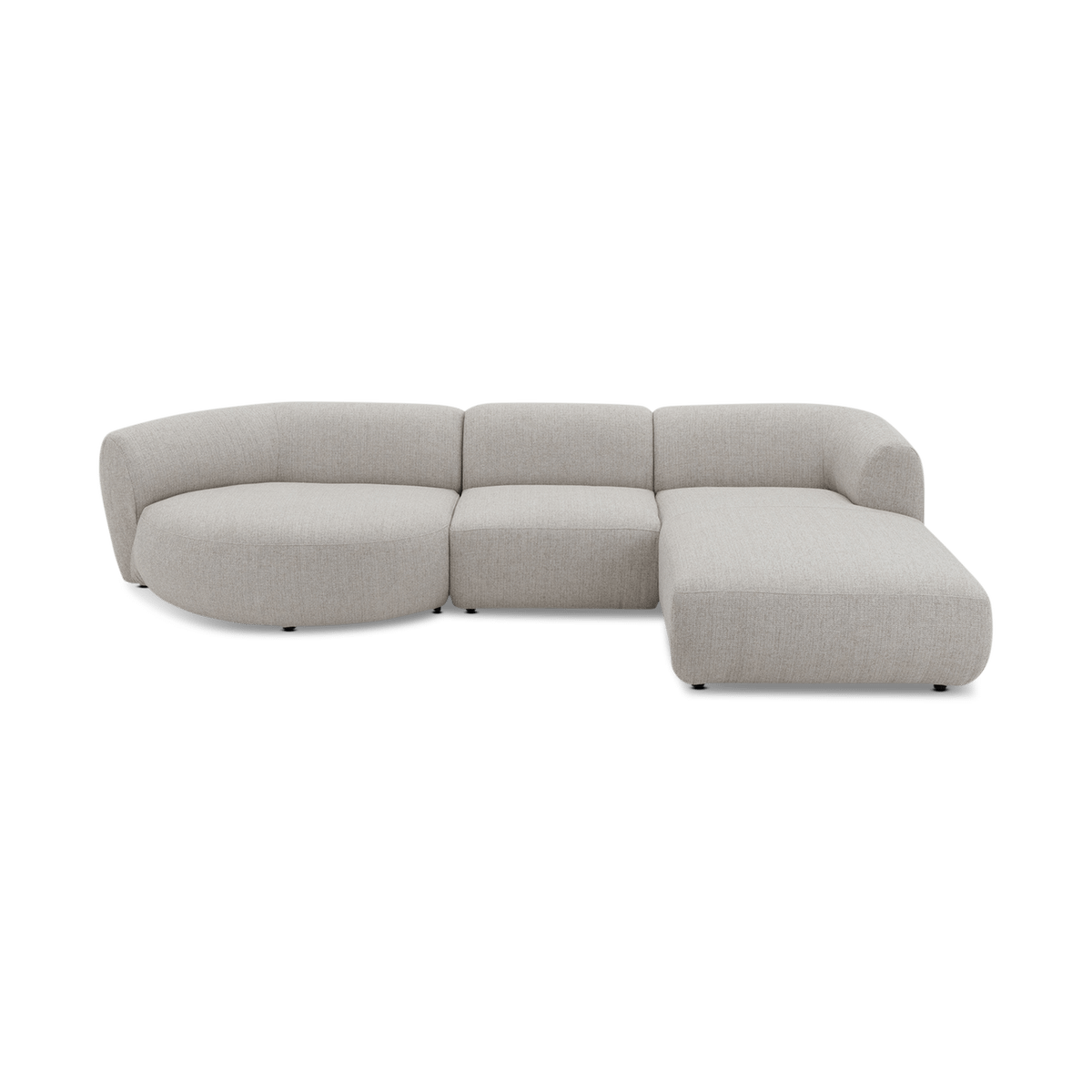 Hoeksalon ABRUZO Longchair Rechts B322