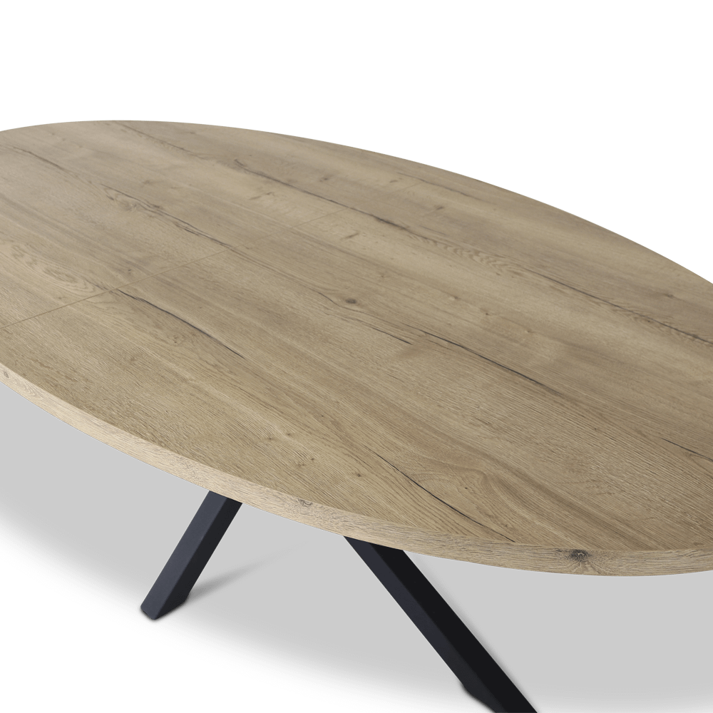 Eettafel verlengbaar BRODI Natur 220/280x120
