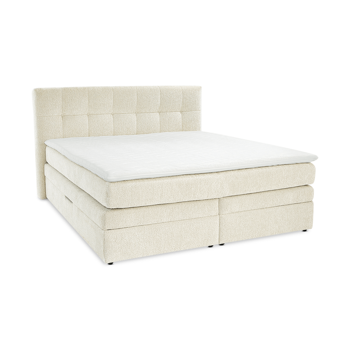 Boxspring met Opberg HELMOND 180x200 Beige