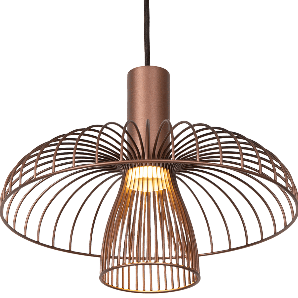 Hanglamp NIGELLA 3Del. B135 Koffie