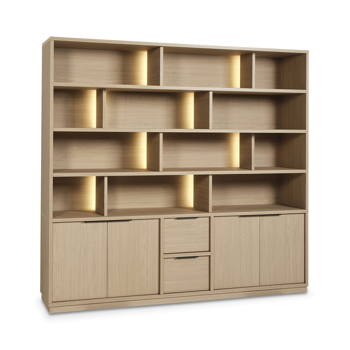 Wandkast TOSCANA Elegant Eik B207