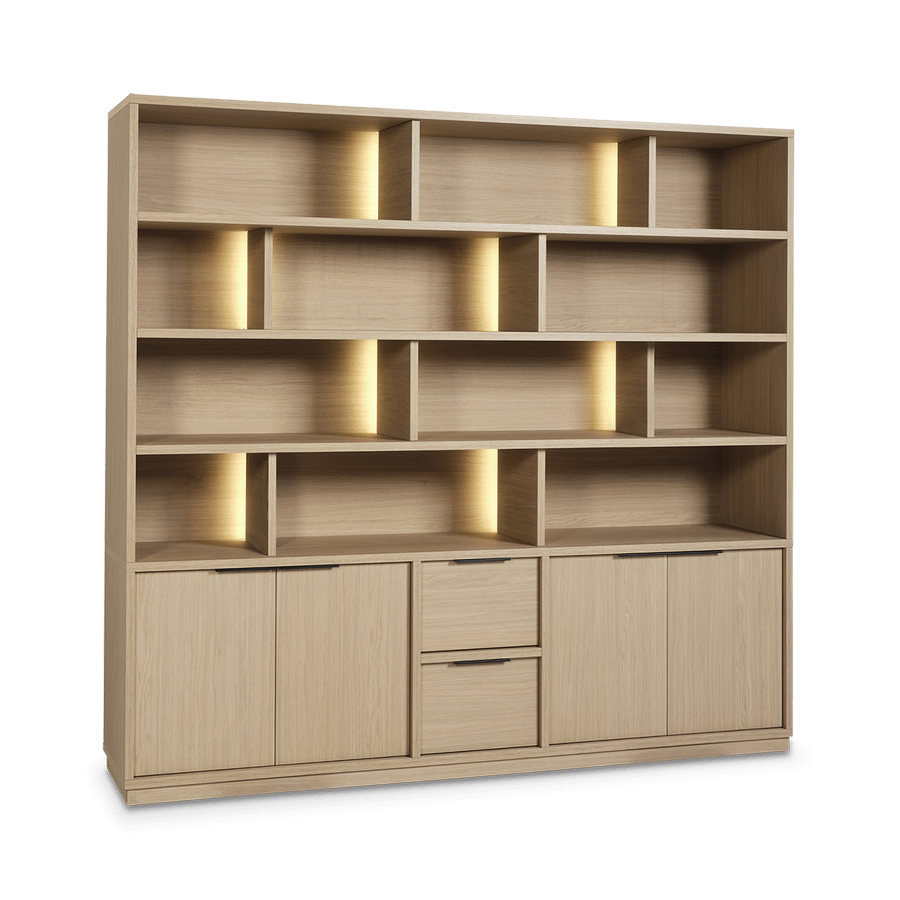 Wandkast TOSCANA Elegant Eik B207 Wandkast TOSCANA Elegant Eik B207