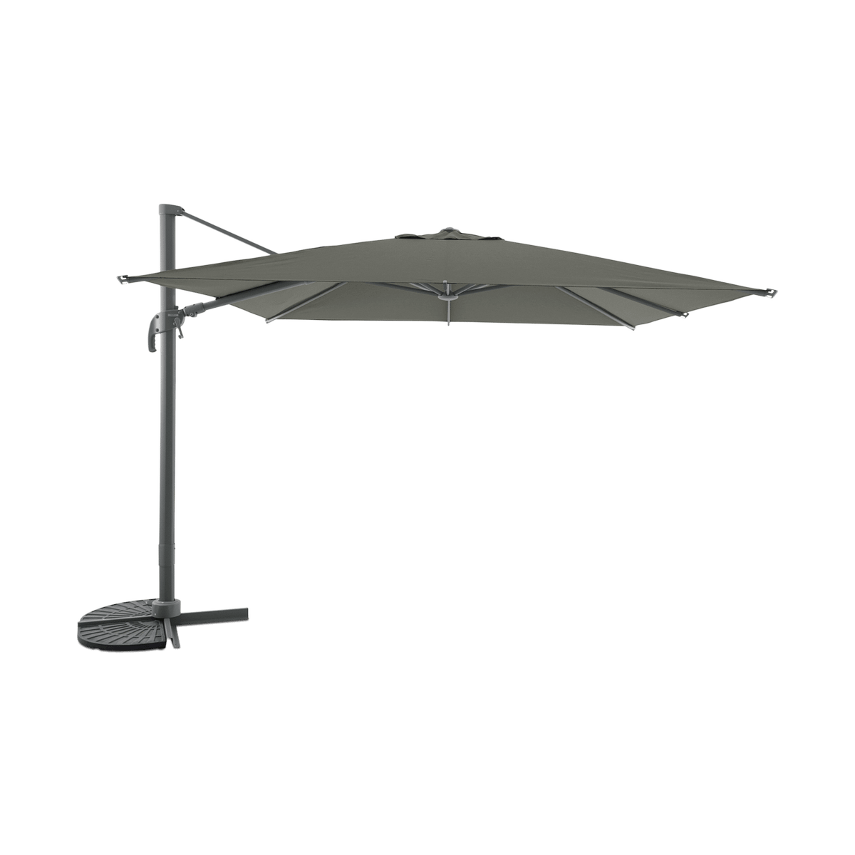 Zweefparasol GUBBIO Kantelbaar Laurier