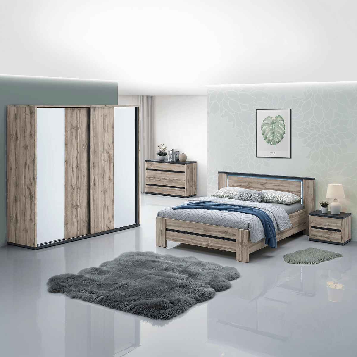 Commode COBALT Canada Oak B110