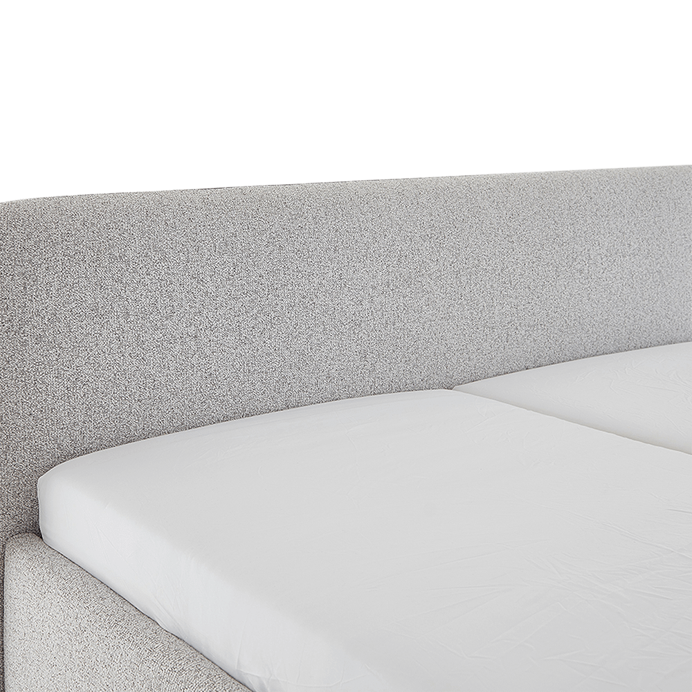 Bedkader ZEGER Lichtgrijs 180x200 Bedkader ZEGER Lichtgrijs 180x200