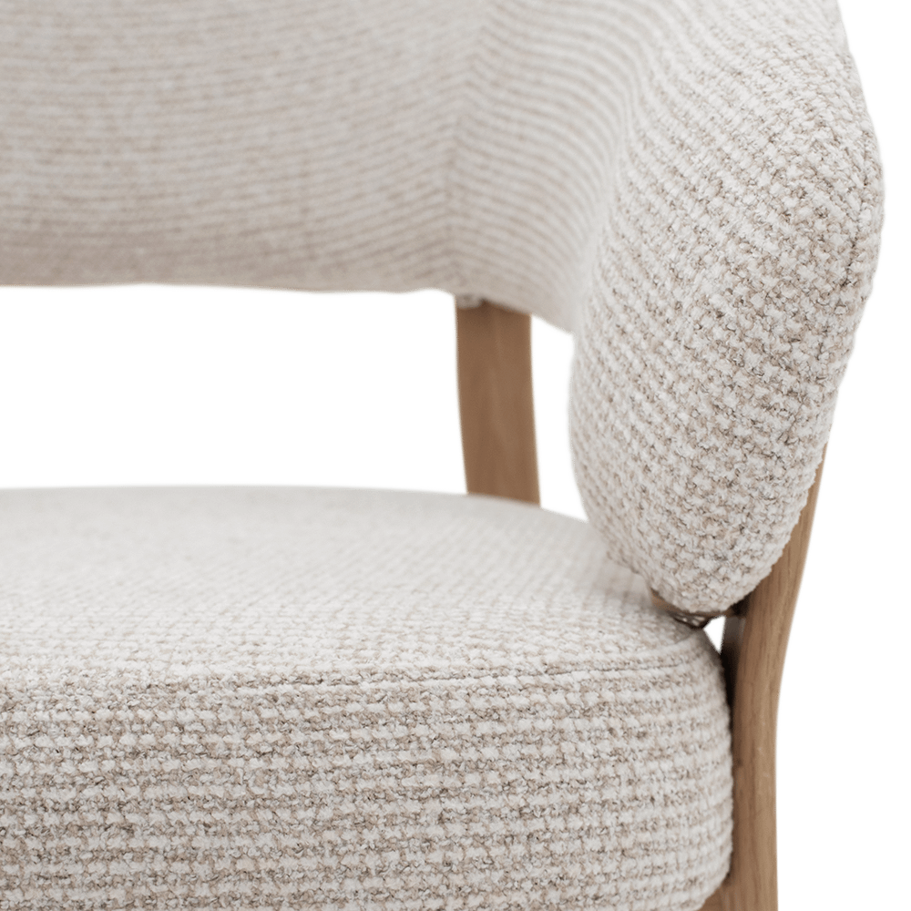 Armstoel ARCO Almond/Natur