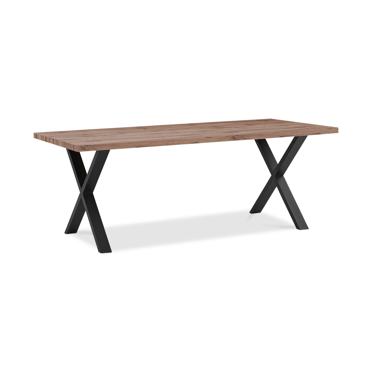 Eettafel DELPHINE Rechthoekig 220x95 X-Poot