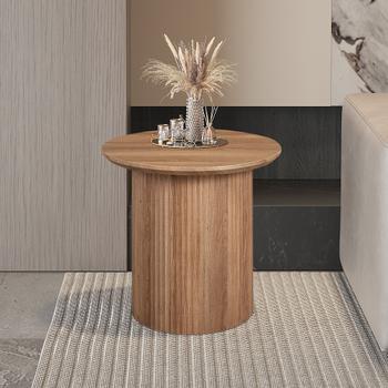 Salontafel PORTO Decor Oude Eik Ø50 Salontafel PORTO Decor Oude Eik Ø50