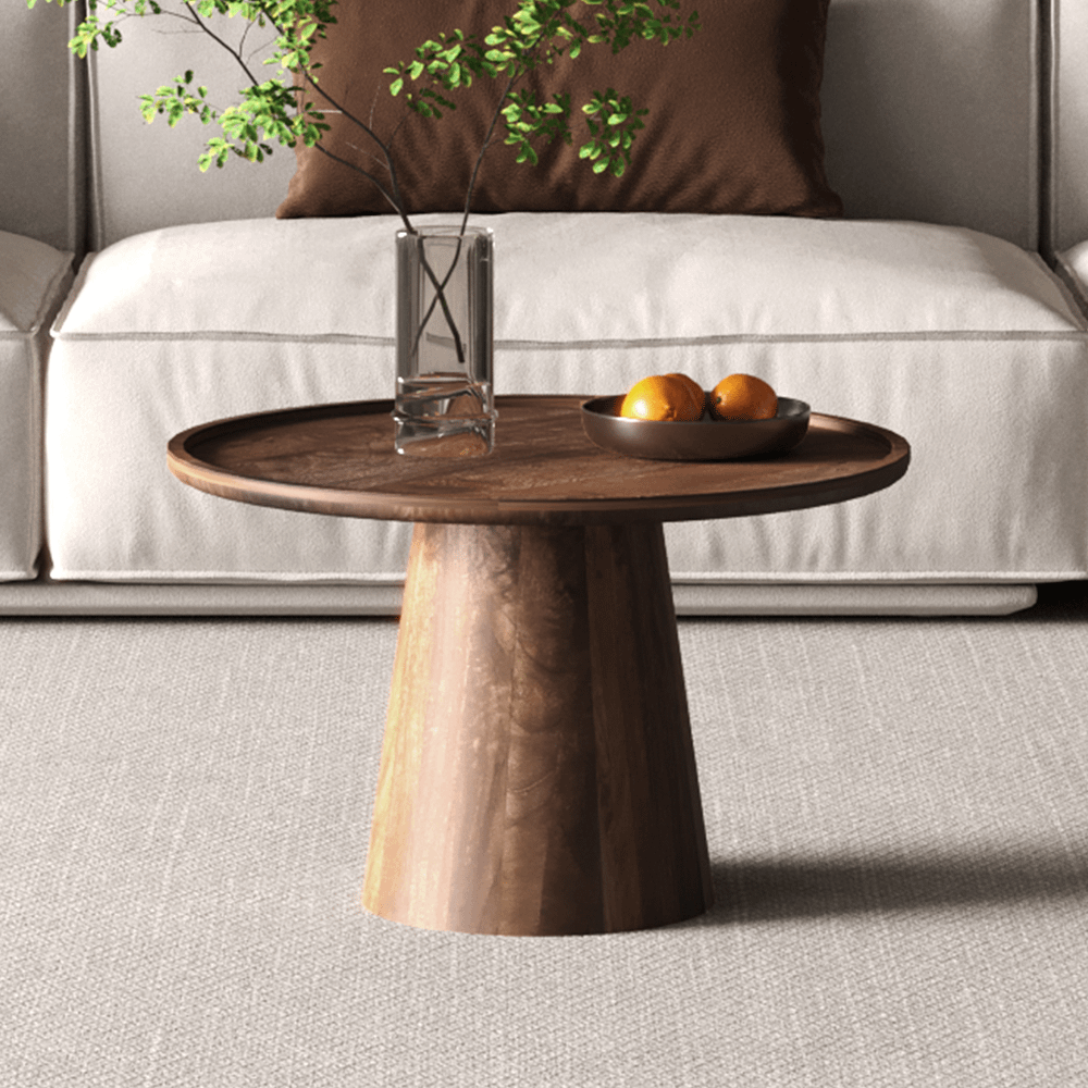 Salontafel TIAGO Ø65 Mango Lichtbruin