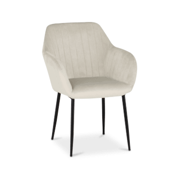 Stoel MILES Velvet Beige Stoel MILES Velvet Beige