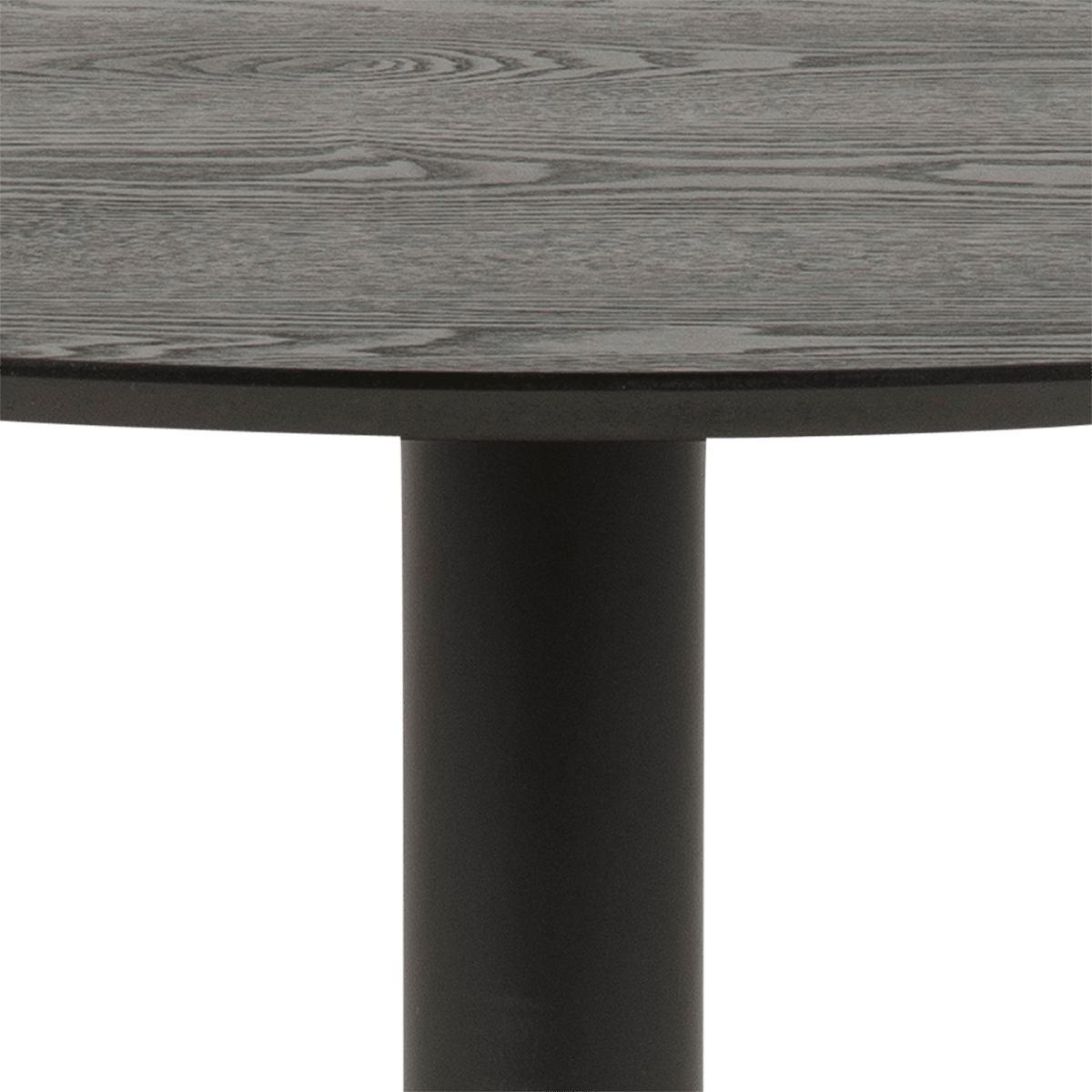 Eettafel LUTOR Ash Black Fineer Ø110cm
