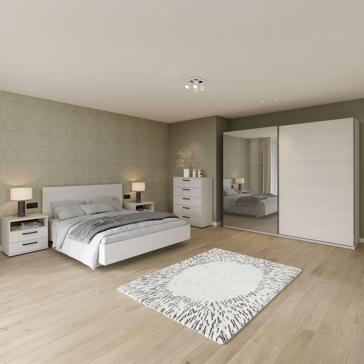 Commode LUNARA 5 Laden Bolivar Wood