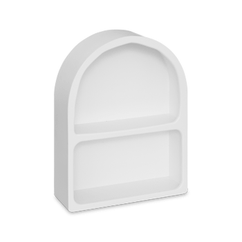 Wandrek RIXIMA 2-vak Wit Wandrek RIXIMA 2-vak Wit