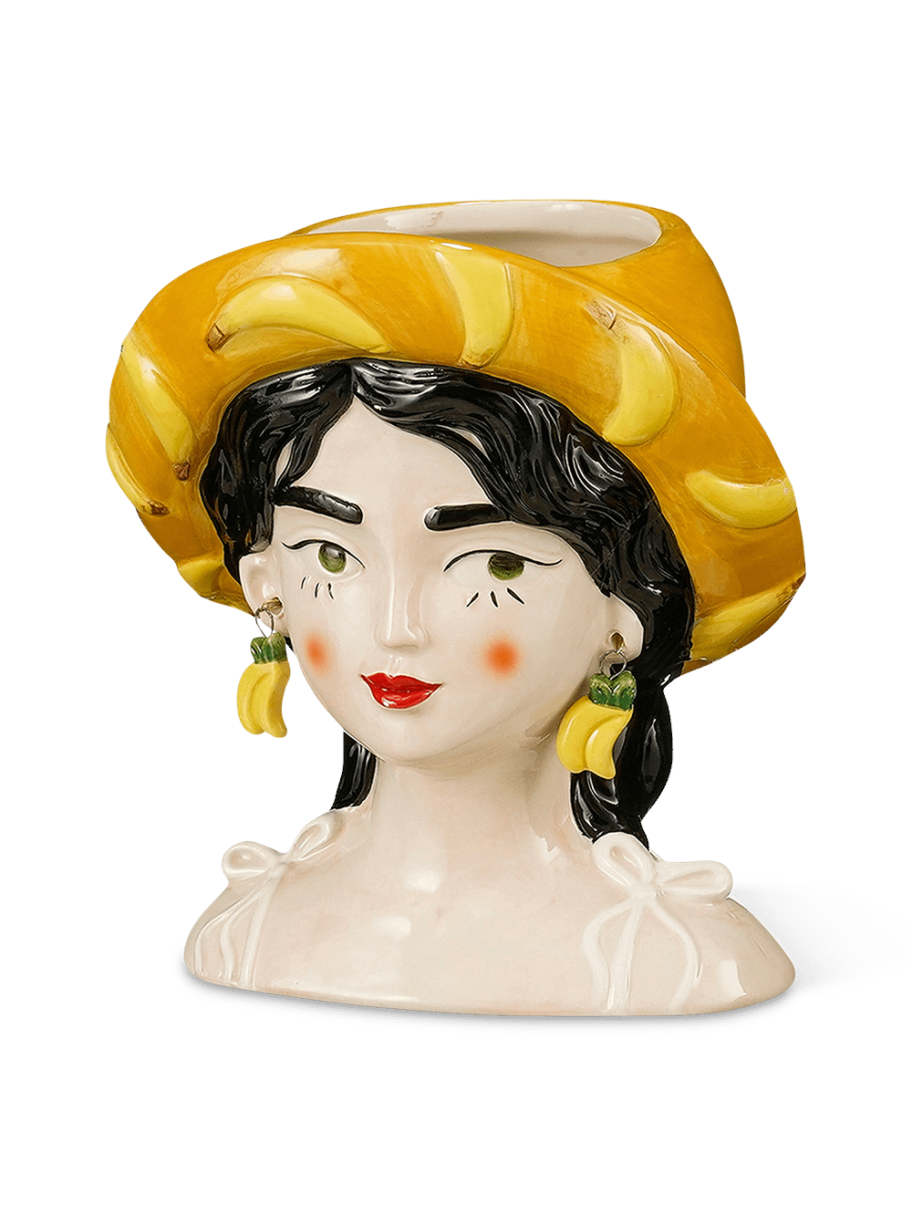 Bloempot Funny Geel 15 x 17 cm