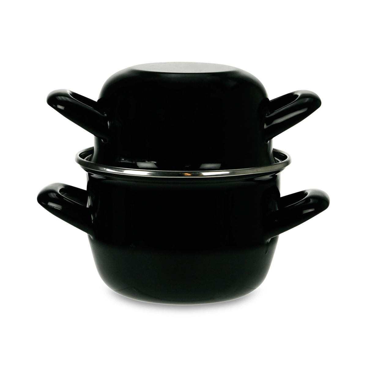 Mosselpot BIL Zwart Inductie 18cm