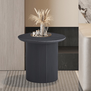 Salontafel PORTO Decor Donkerbruin Ø50 Salontafel PORTO Decor Donkerbruin Ø50