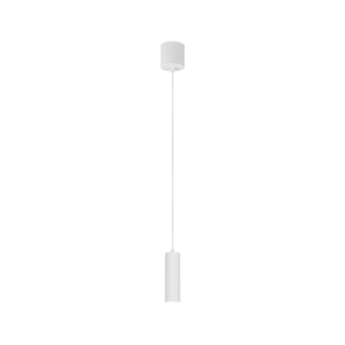 Hanglamp SOKA 1Del. Metaal Wit
