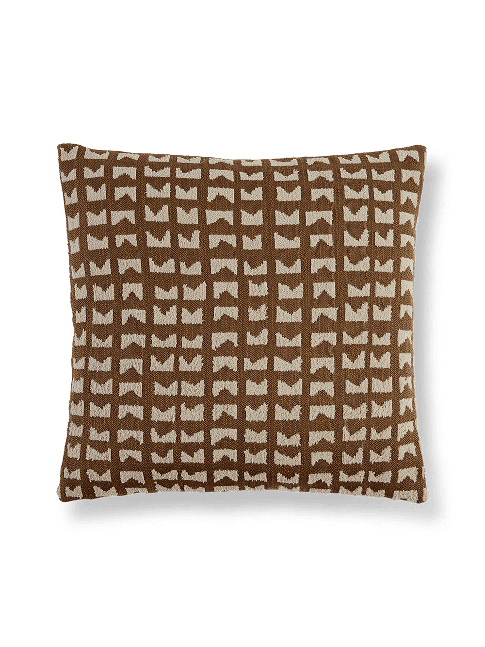 Kussen Sontra Dk. Bruin/Taupe 45 x 45 cm