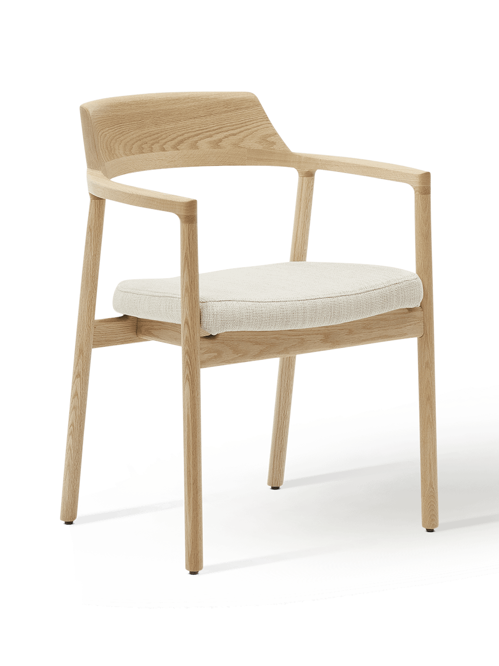 Beige chenille hoes voor de Alocs stoel