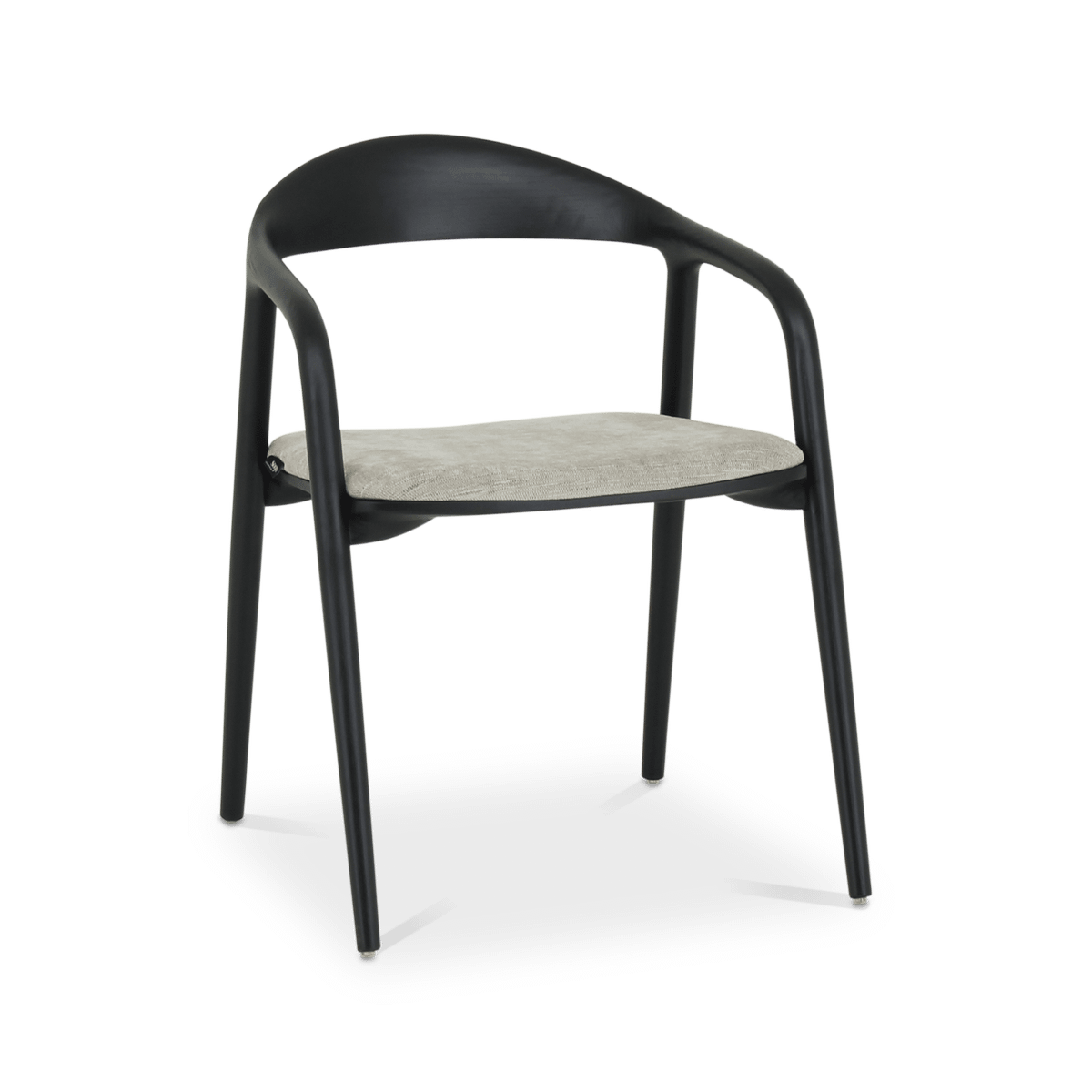 Stoel HANSON Ash Wood Black