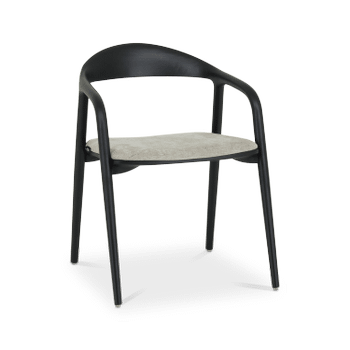 Stoel HANSON Ash Wood Black Stoel HANSON Ash Wood Black