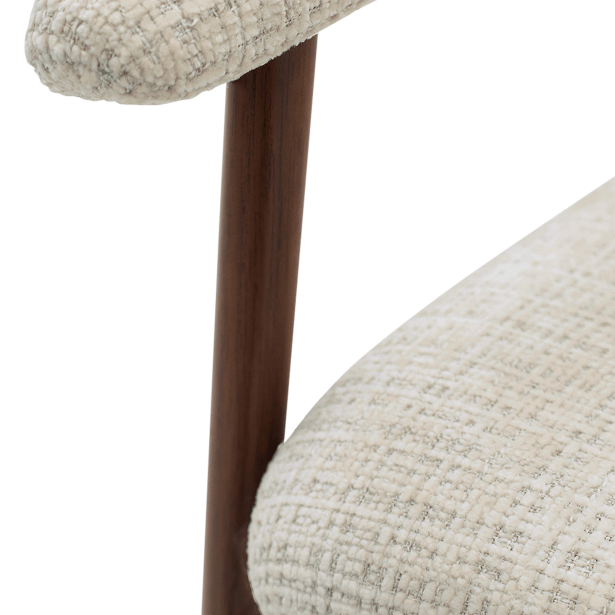 Armstoel RAYA Walnut foil