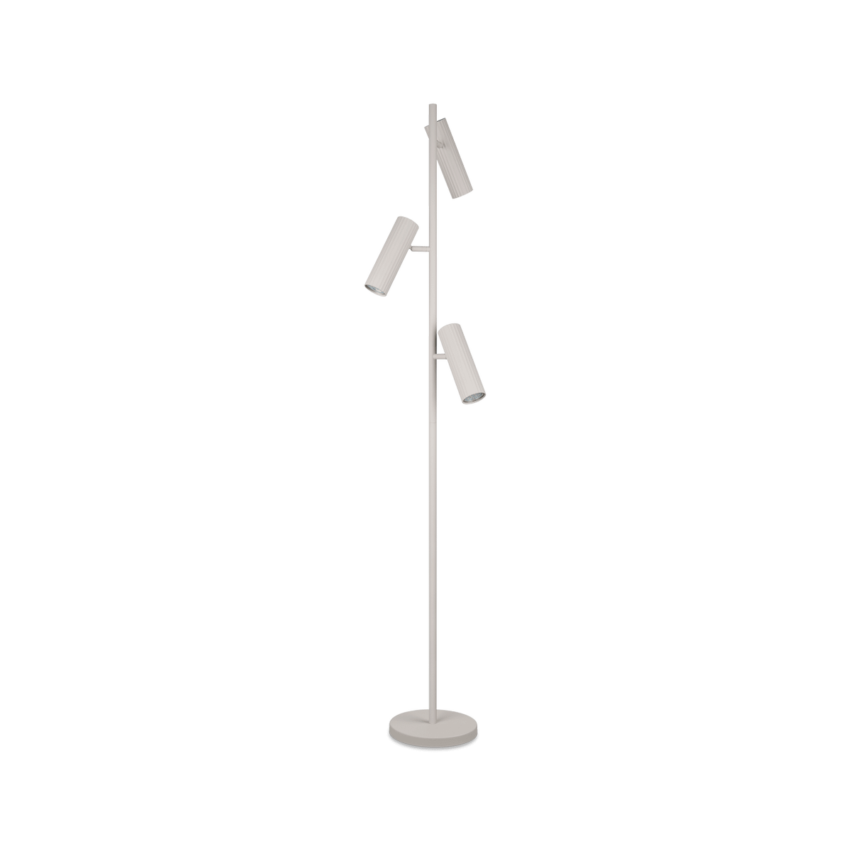 Vloerlamp SOKA 3Del. Metaal Warm Grijs
