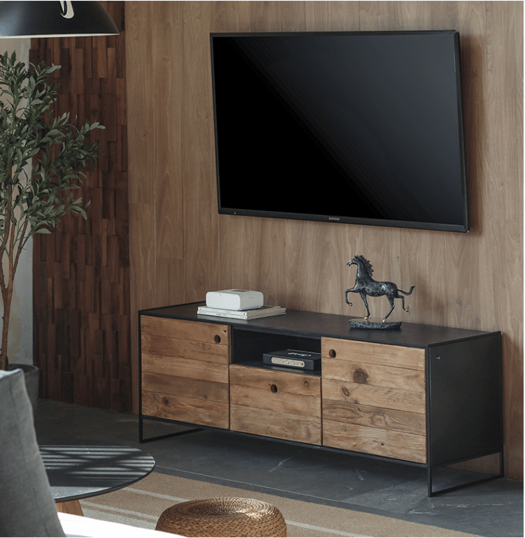 TV-meubel ARGOS Recycled Pine B145 TV-meubel ARGOS Recycled Pine B145