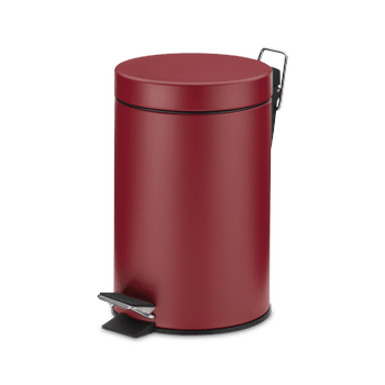 Pedaalemmer MONACO 3L Metaal Bordeaux Pedaalemmer MONACO 3L Metaal Bordeaux