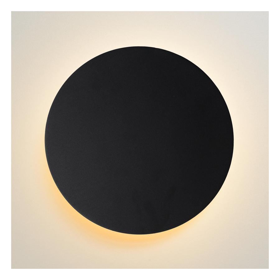 Wandlamp EKLYPS Ø25cm Zwart Wandlamp EKLYPS Ø25cm Zwart