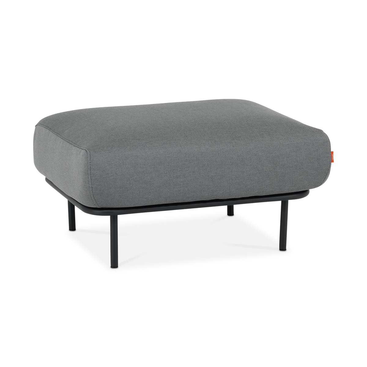 Poef ZANZIBAR Embo Grafiet 85x64 