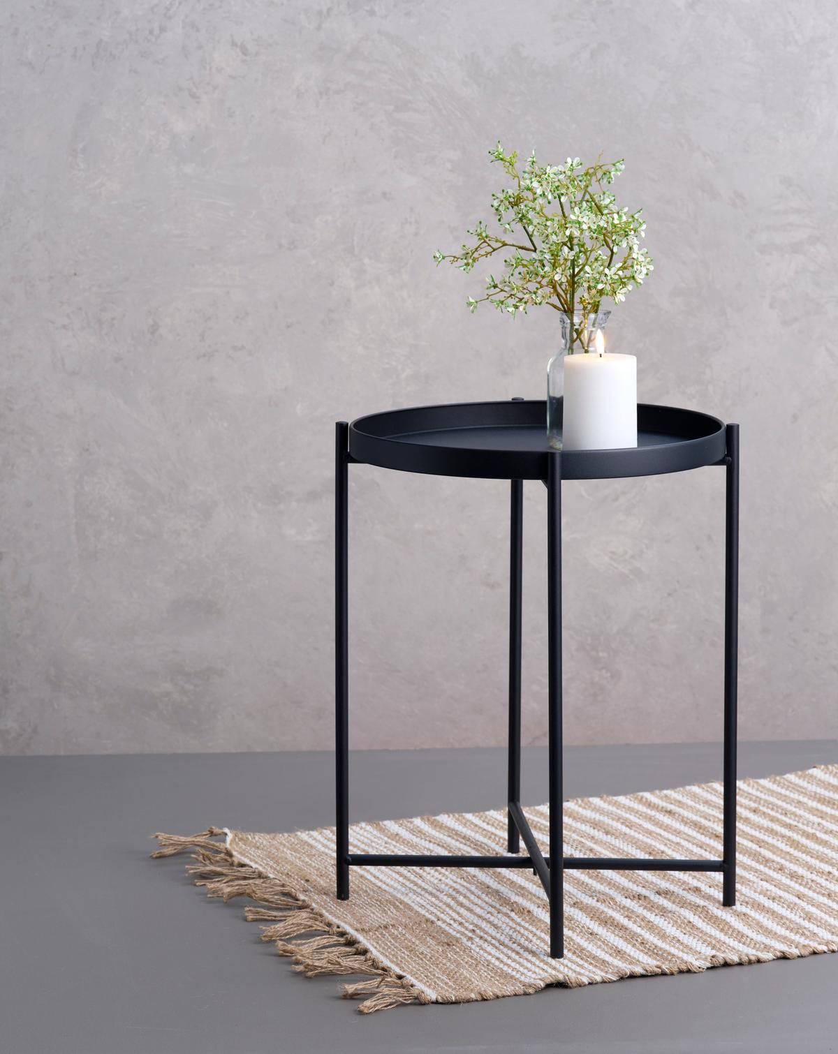 Bijzettafel VISTOR Zwart