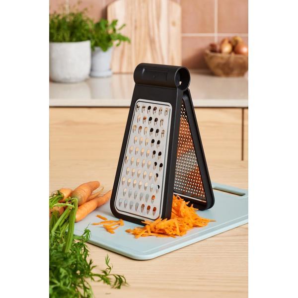 Rasp GASTRO Inklapbaar Inox/Zwart